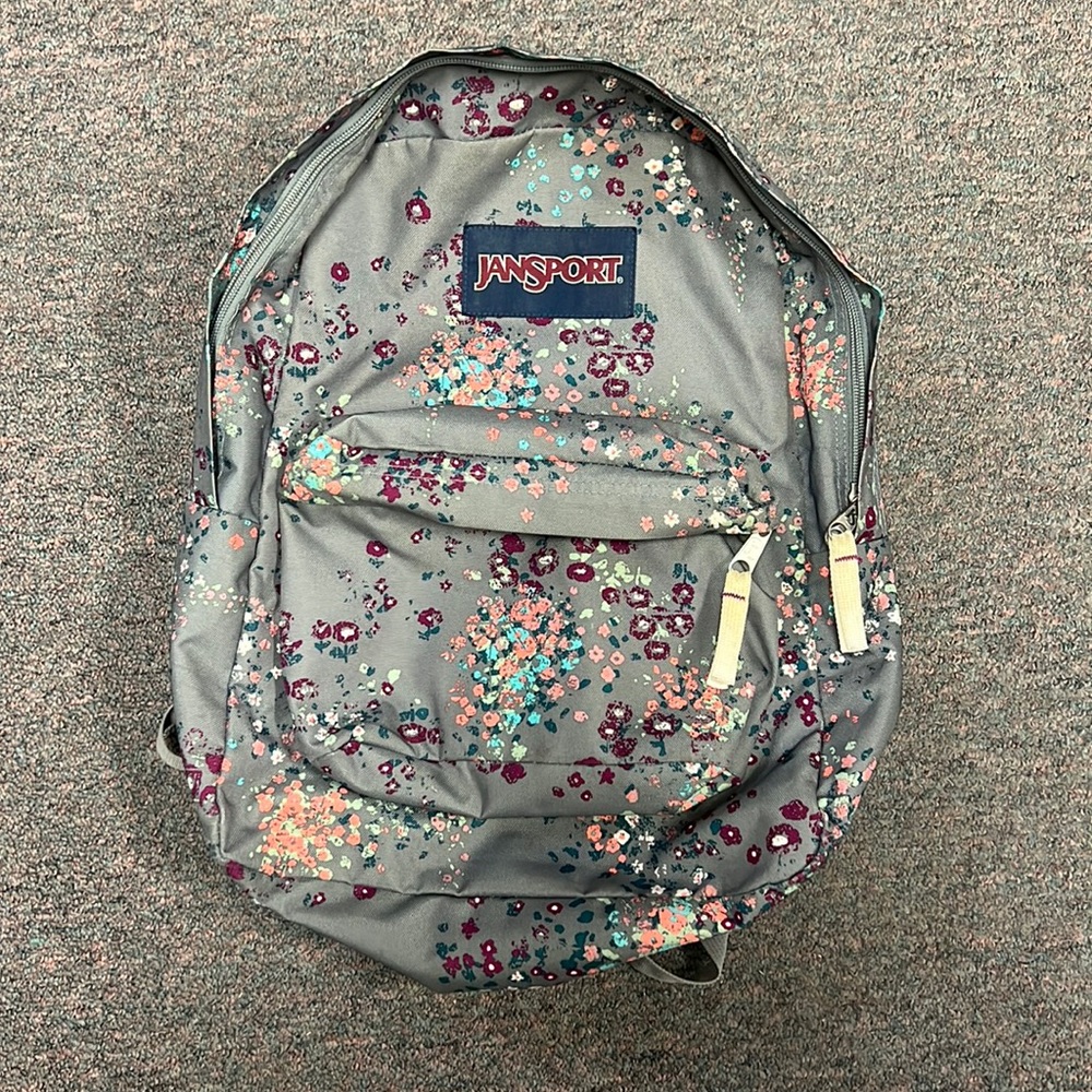 Jansport flower backpack